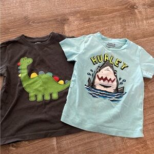 4 pre owned 3T shirts